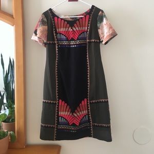 Textured shift dress from Anthro